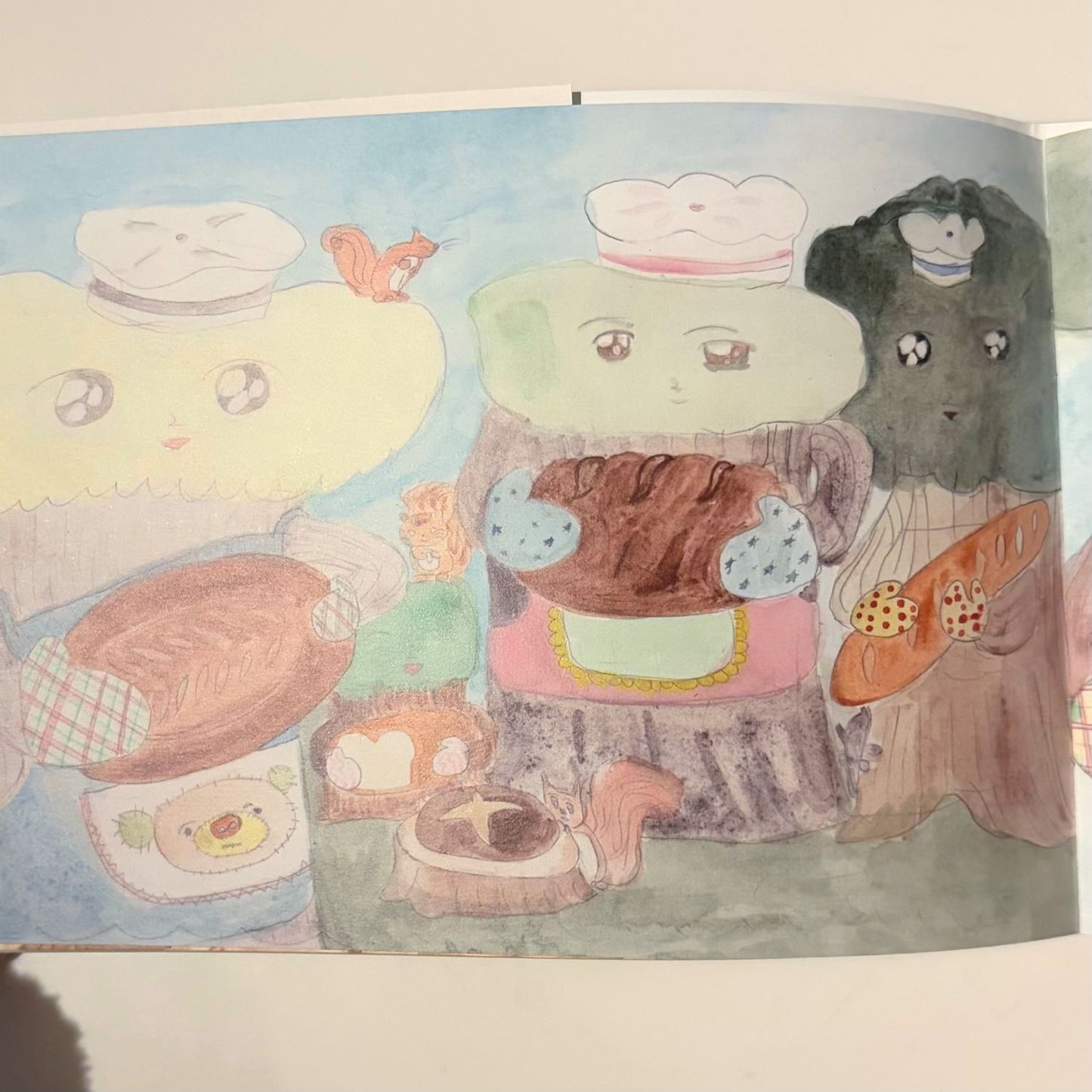 【Joo Young Kim】A Picture Book “I Think There is a Squirrel in the Bread “
