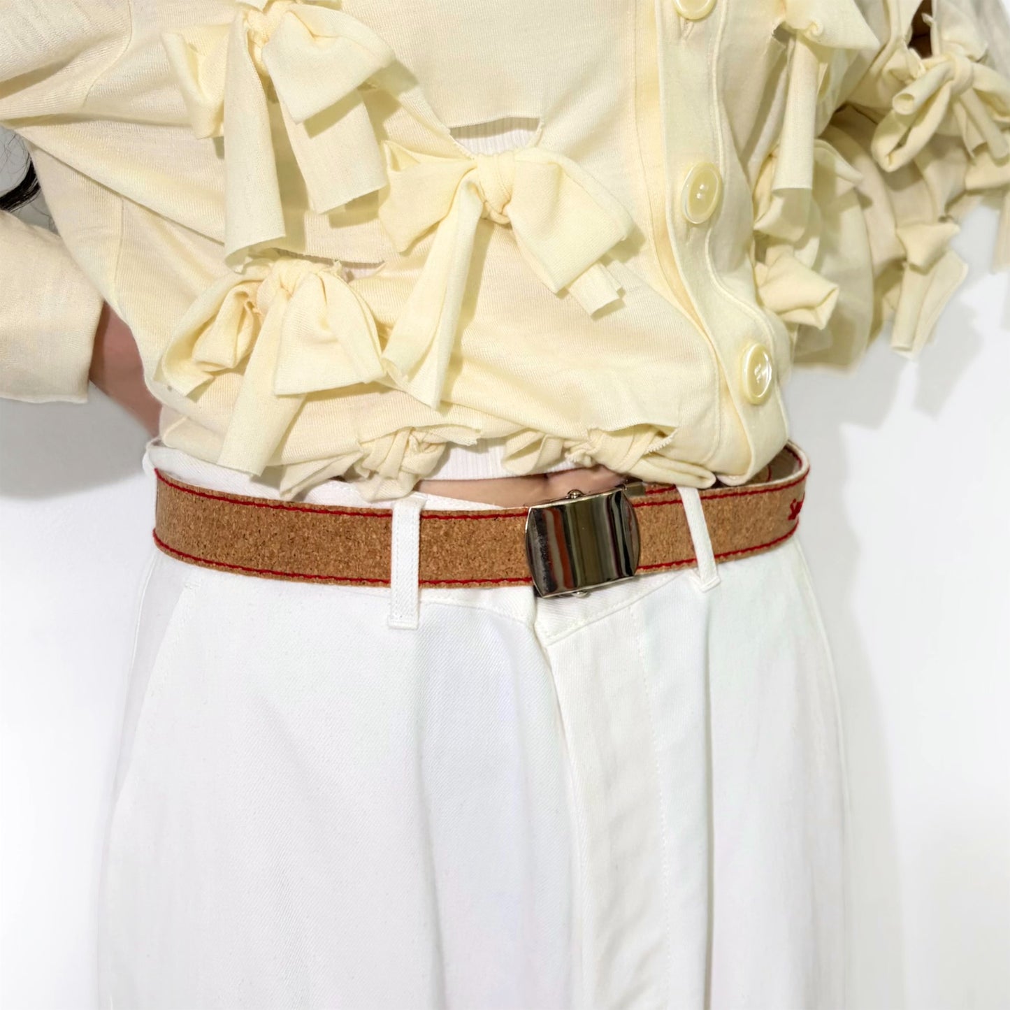 cork belt / red / コルクベルト