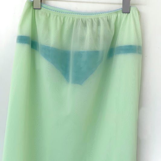 XRAY LONG SKIRT / MINT / シアースカート
