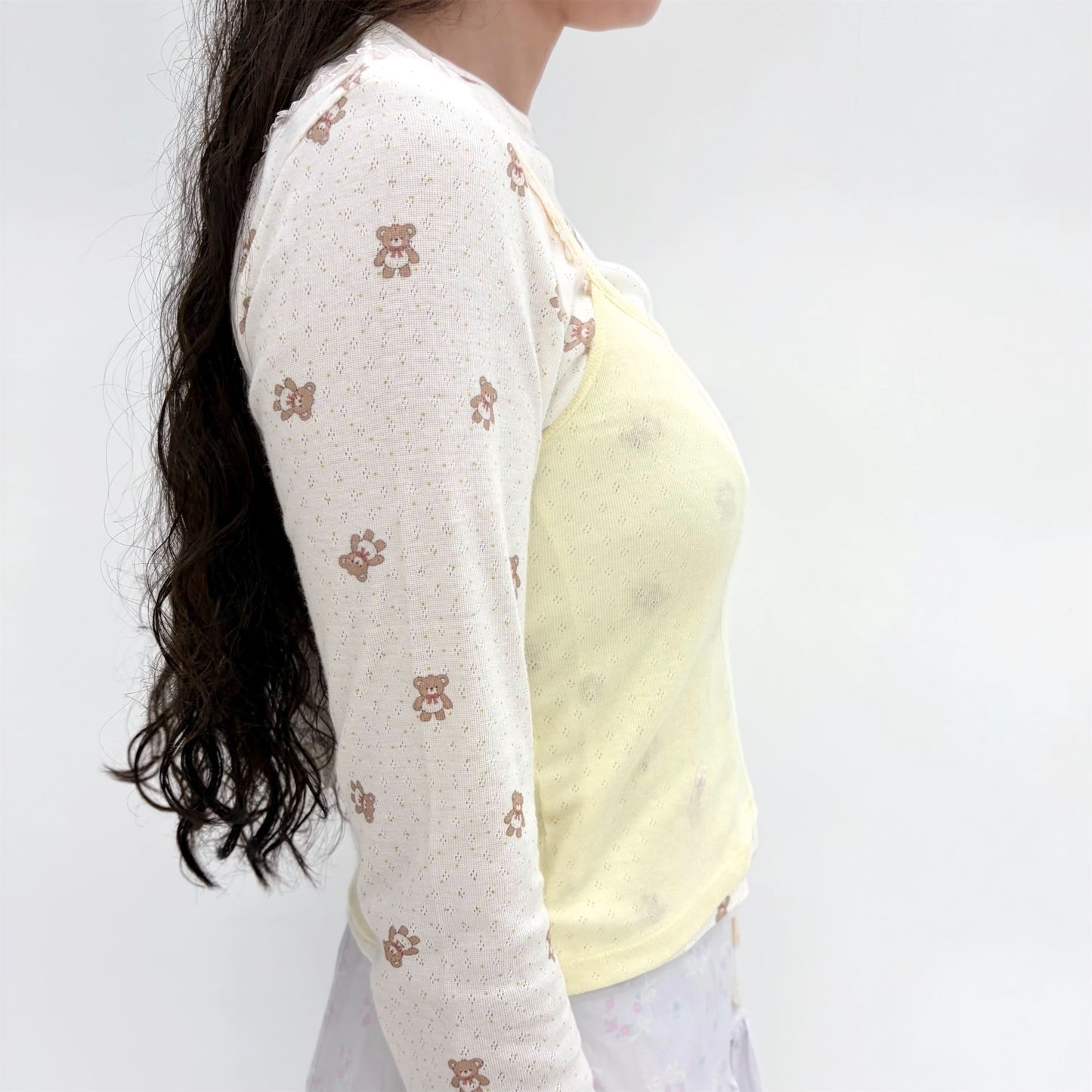 Mimi Camisole / Lemon / アイレットキャミソール