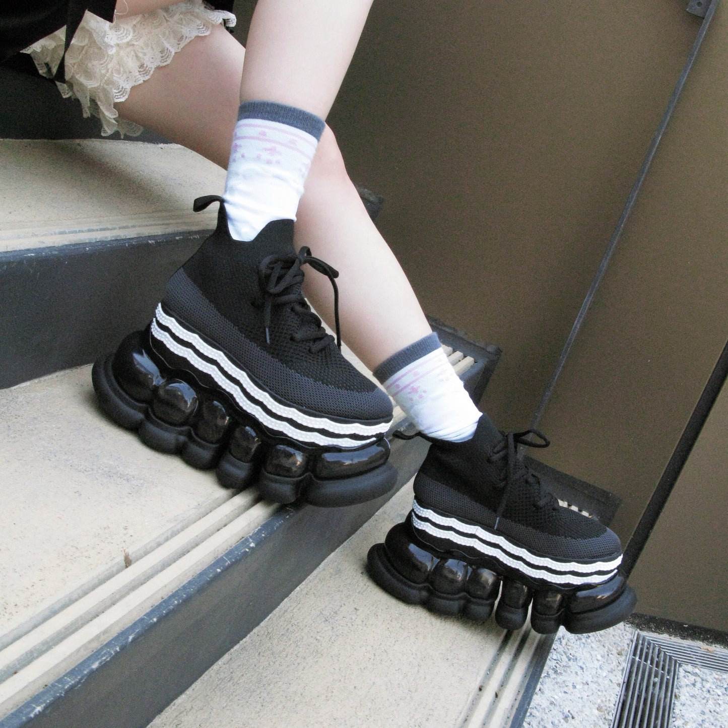 JEWELRYARK WHIPPER / BLACK / MIKIOSAKABEスニーカー