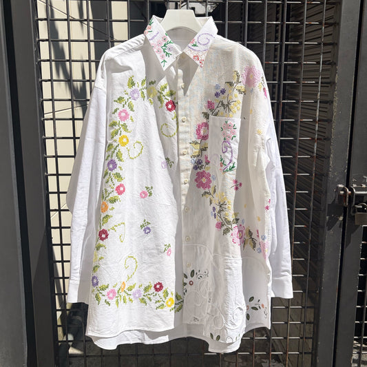【SHEEP LIMITED】TABLE CLOTH LONG SLEEVE SHIRT / COLOR / テーブルクロスシャツ