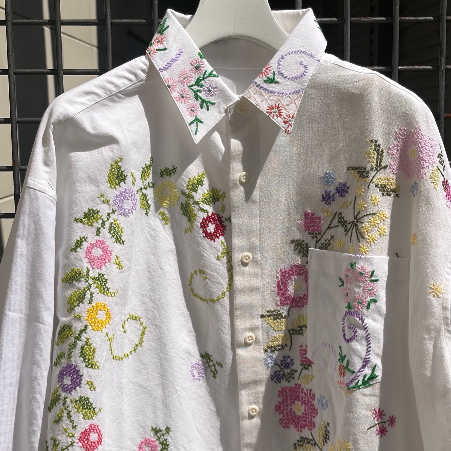 【SHEEP LIMITED】TABLE CLOTH LONG SLEEVE SHIRT / COLOR / テーブルクロスシャツ