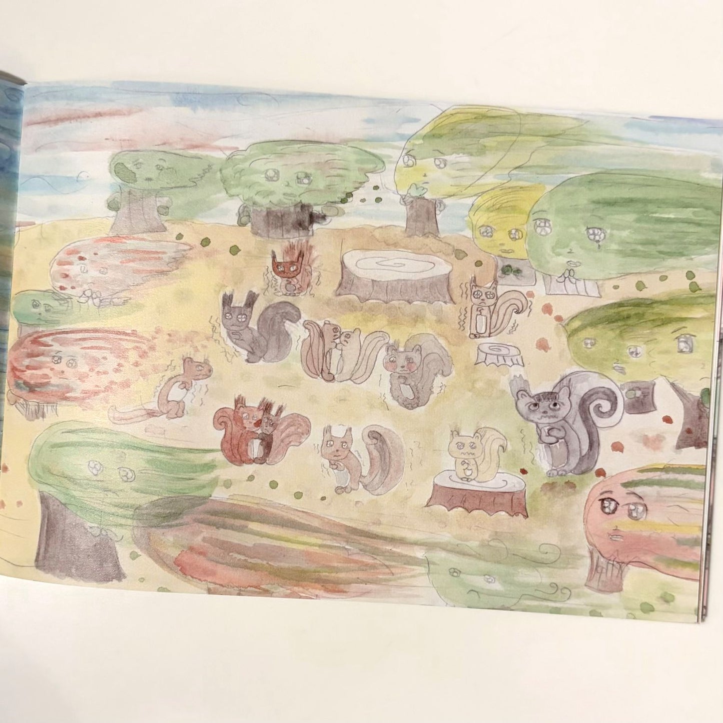 【Joo Young Kim】A Picture Book “I Think There is a Squirrel in the Bread “