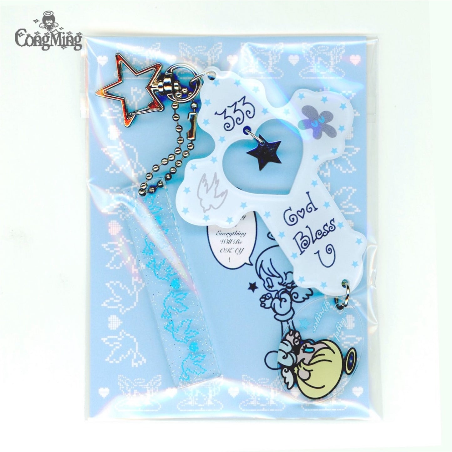 【congming】Cross / キーリング