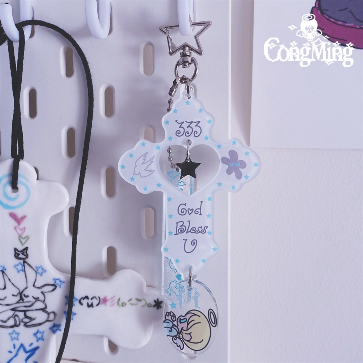【congming】Cross / キーリング