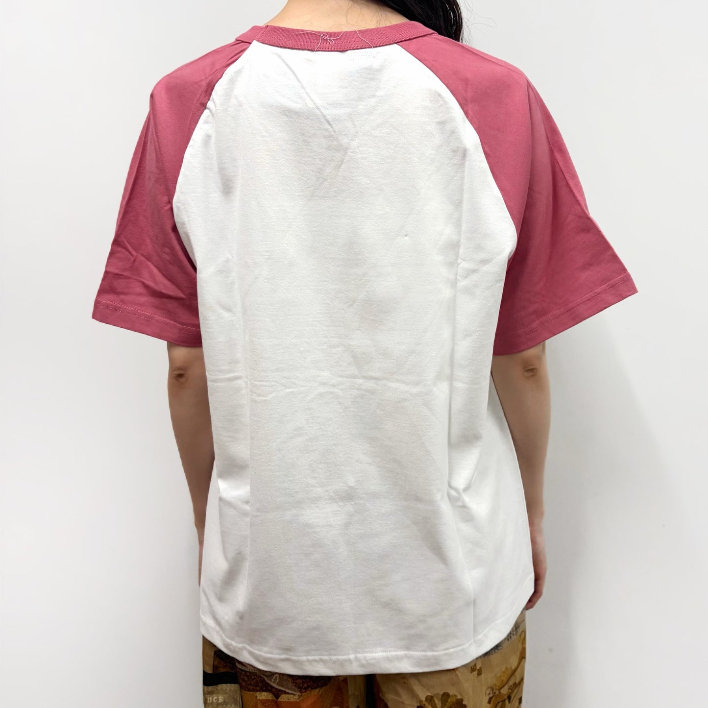 Megumi Okubo raglanTshirts / red / Sサイズ / 大久保惠コラボレーションTシャツ