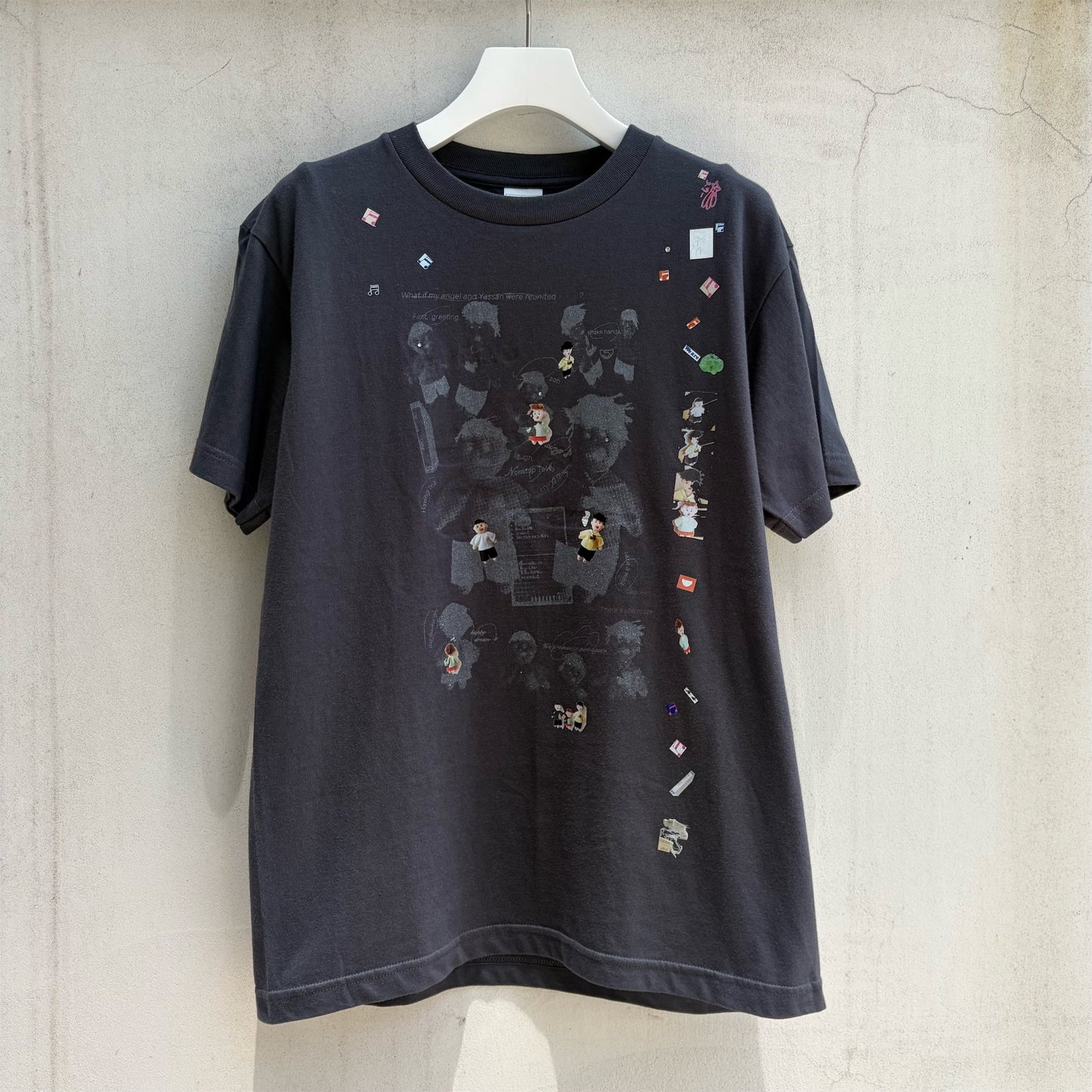 We are 友 T-shirt / Dark gray / プリントTシャツ | シープ / SHEEP