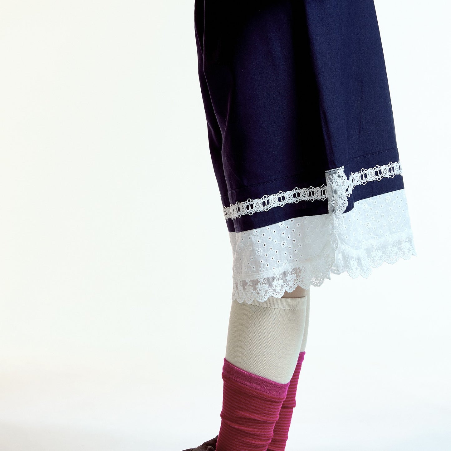 LACE SHORTS /  NAVY / レースショーツ