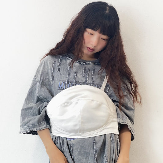 BIG WOMAN BRA / WHITE / ランジェリートップ