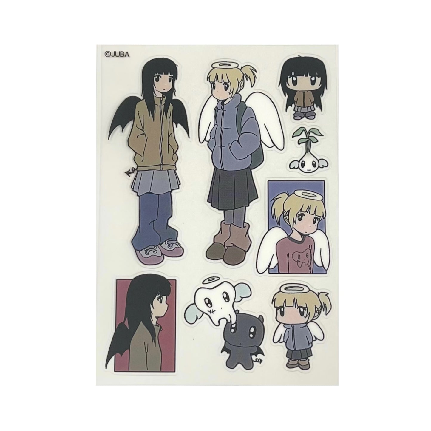 【JUBA】Twins sticker / ステッカー