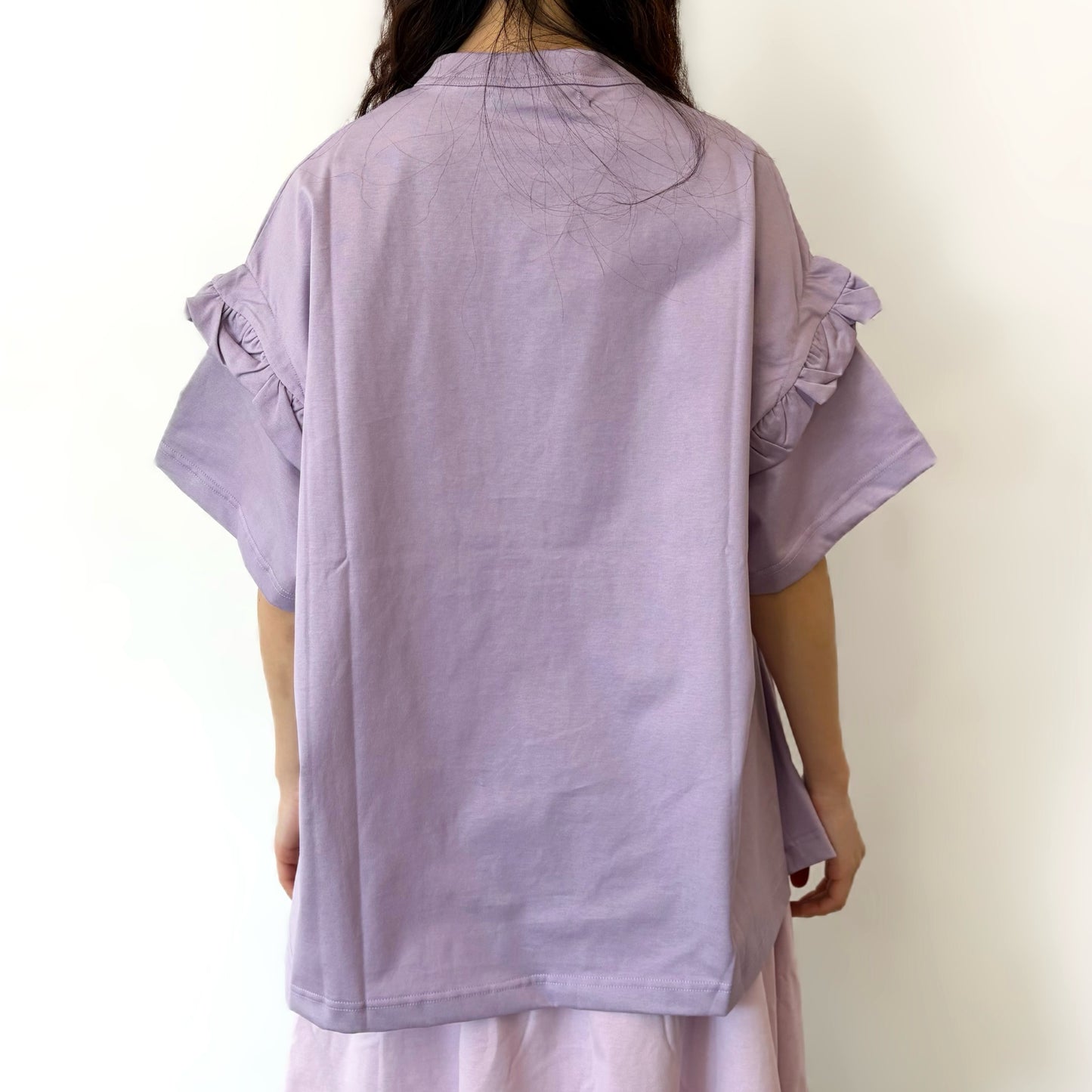 SHRINK T-SHIRT / PURPLE - PARADIS / シュリンクグラフィックTシャツ