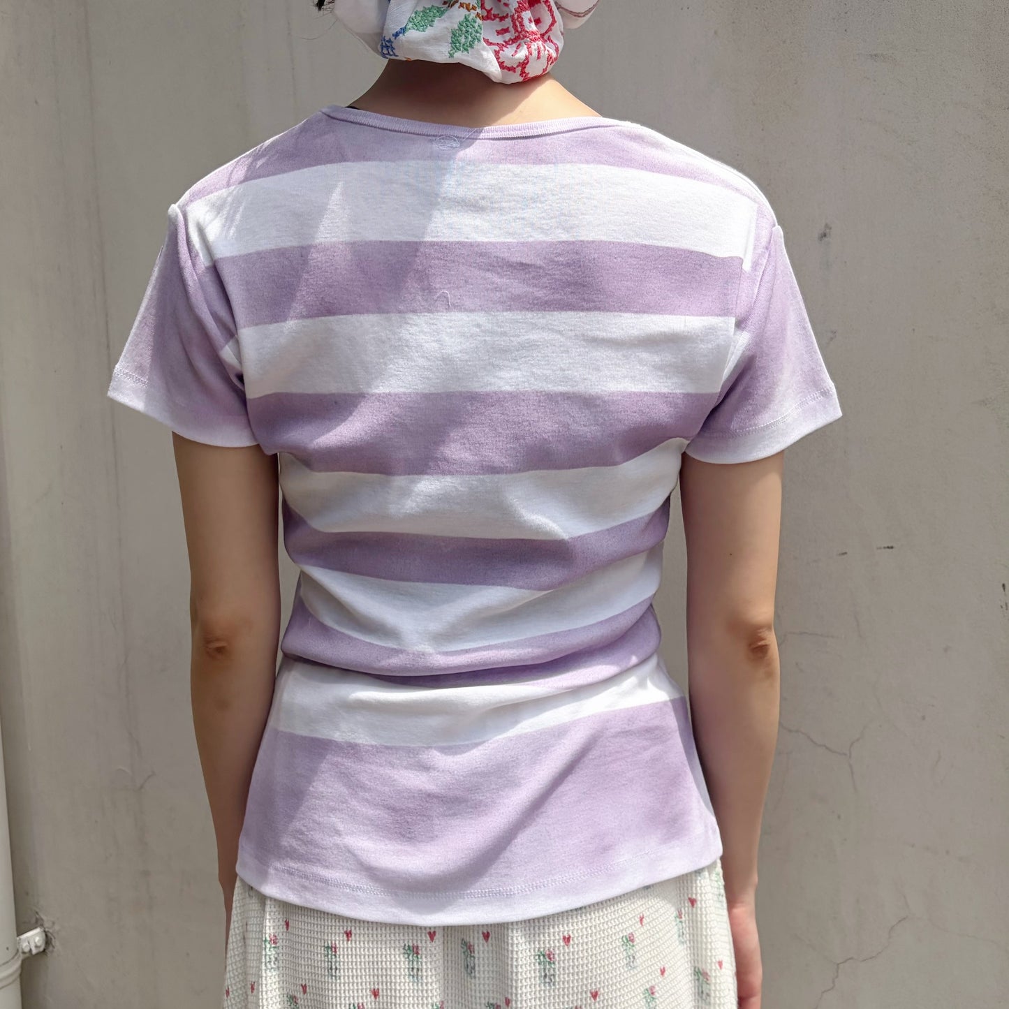 skull T-shirt / purple / スカルTシャツ