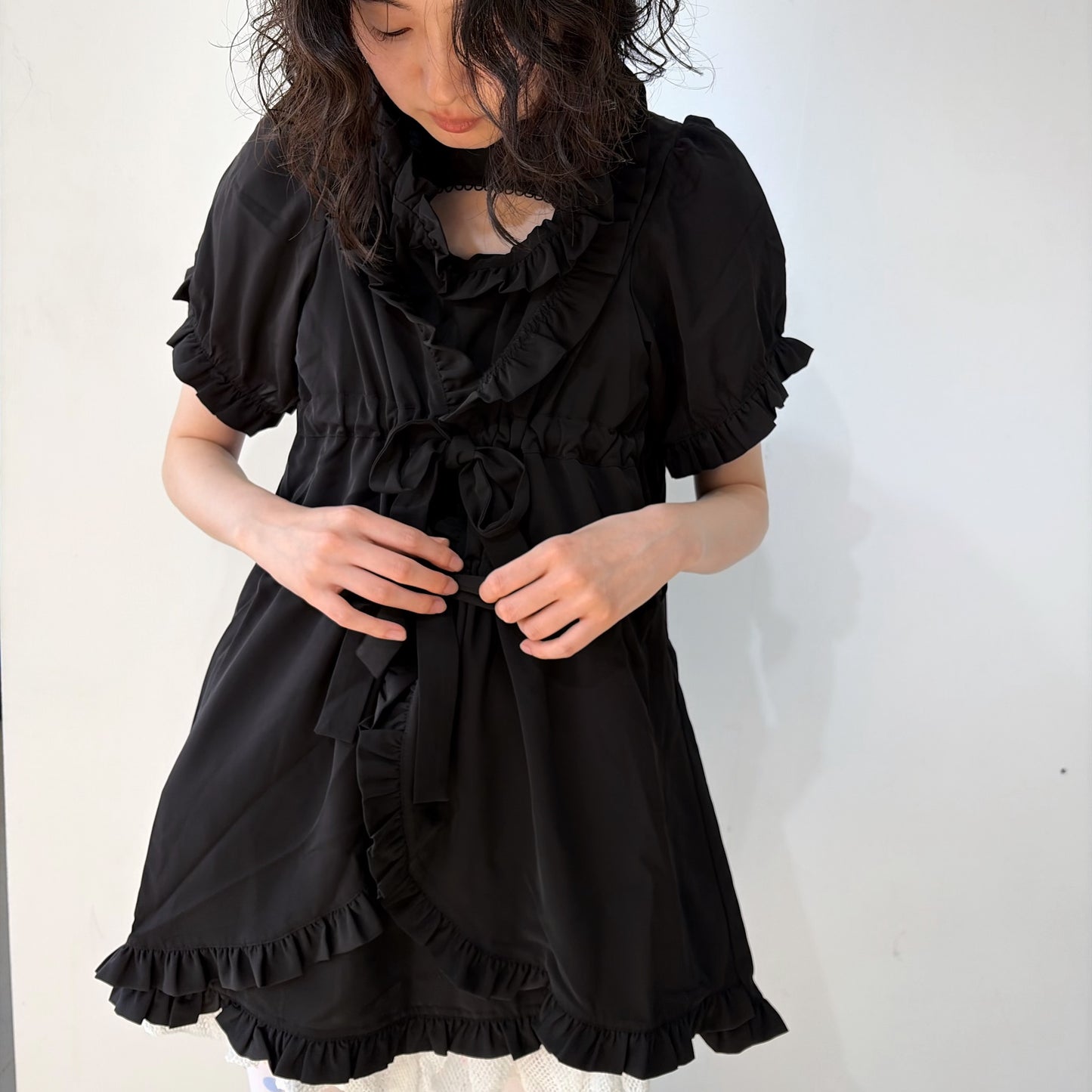 Babydoll Dress / Black / ベビードールドレス