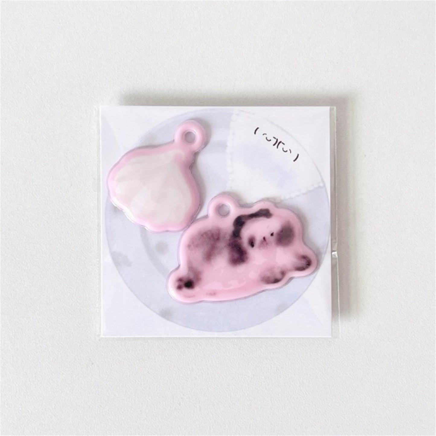 【lizilin】Bubble cotton pendant / キーリング