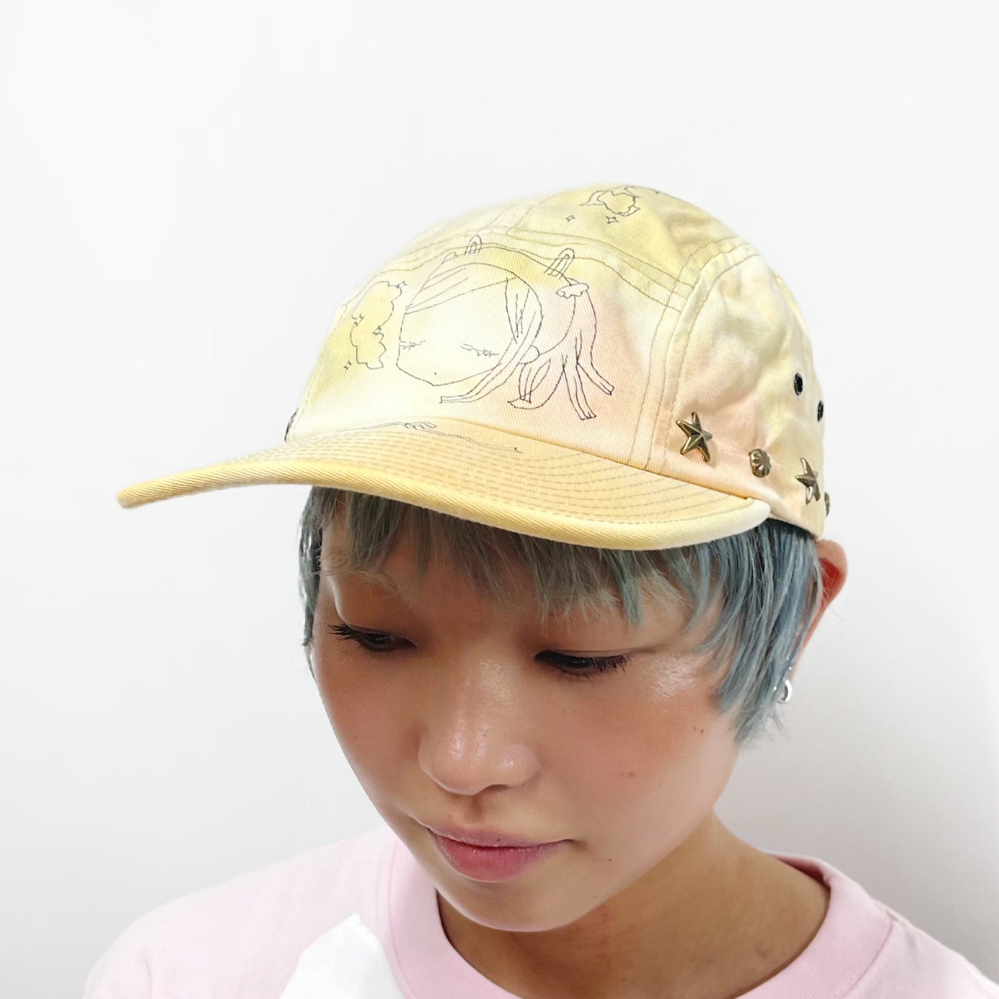 Megumi Okubo cap / yellow / 大久保惠コラボレーションキャップ