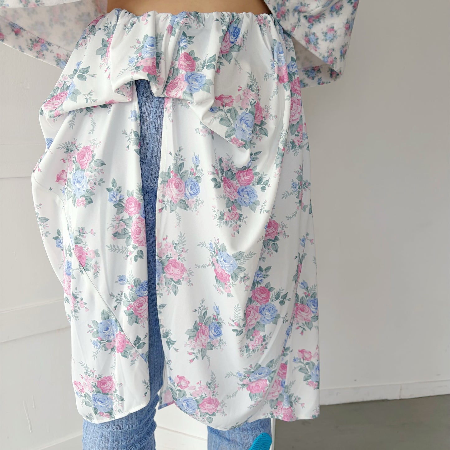 SKIRT&TIGHTS / BLUE / スカート&タイツ