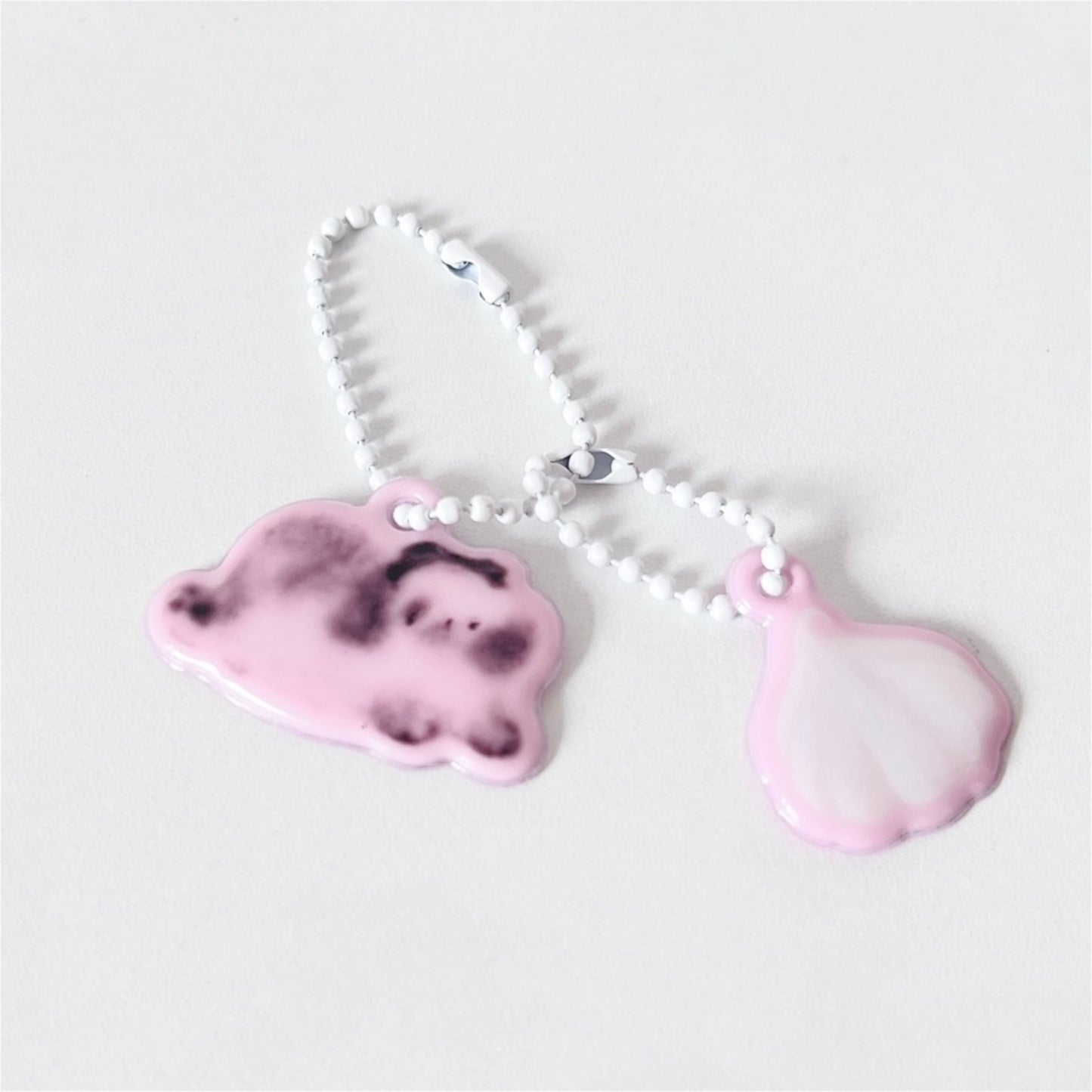 【lizilin】Bubble cotton pendant / キーリング