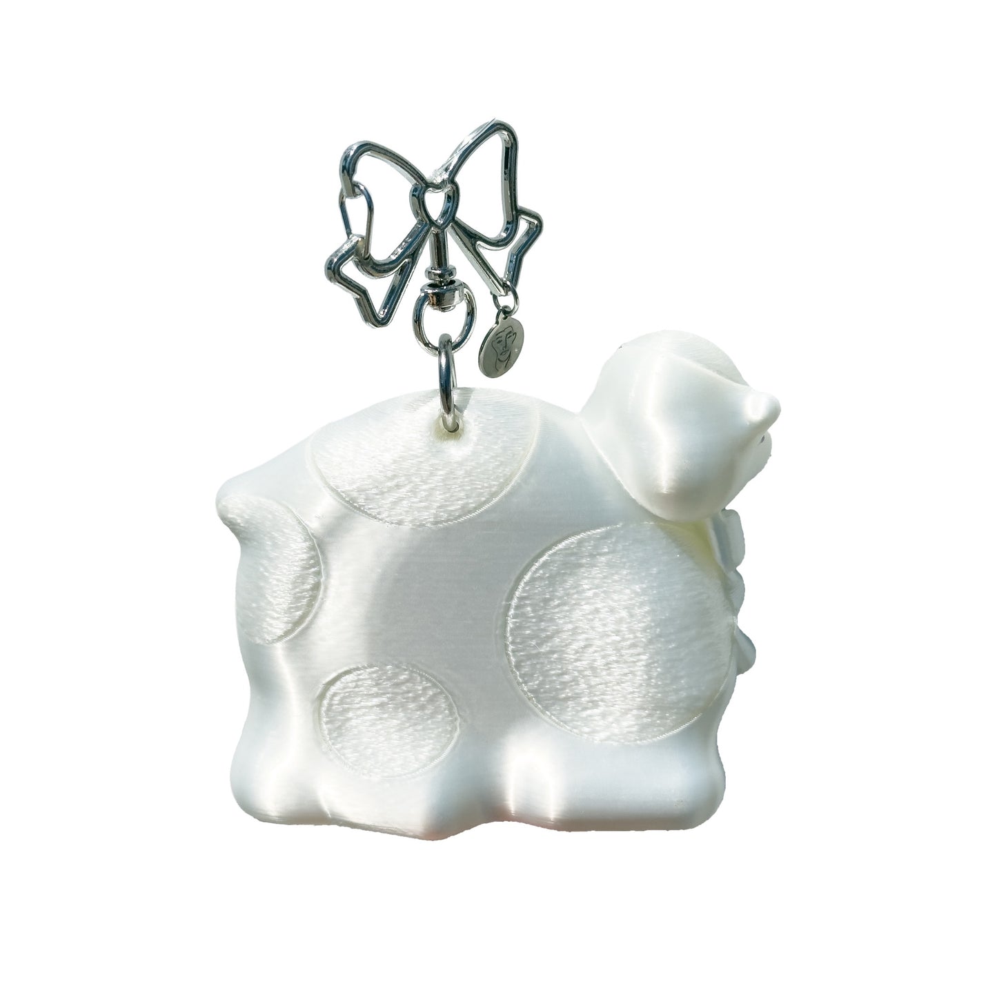 【SHEEP LIMITED】SHEEP mirror keychain / White / ミラーキーチェーン