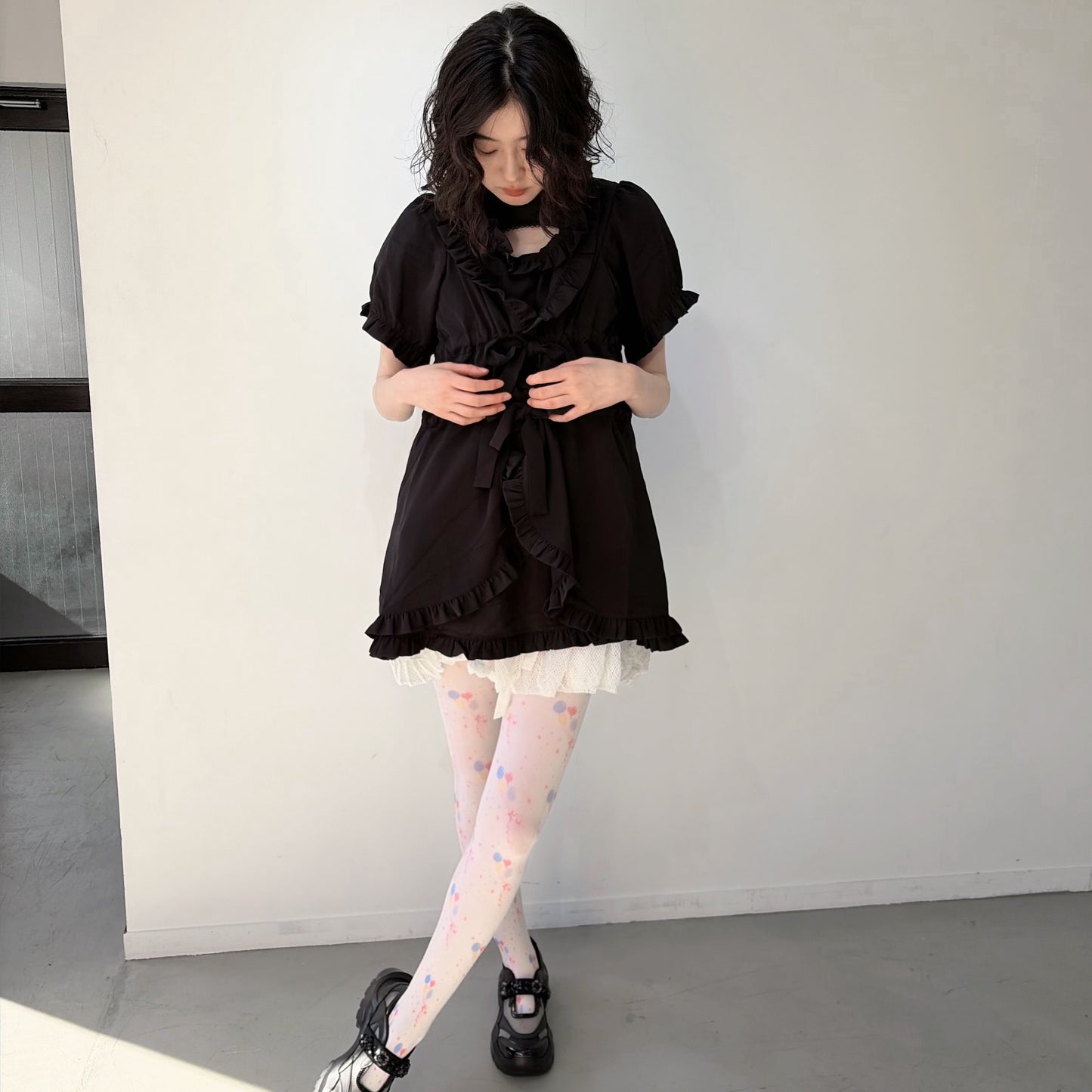 Babydoll Dress / Black / ベビードールドレス