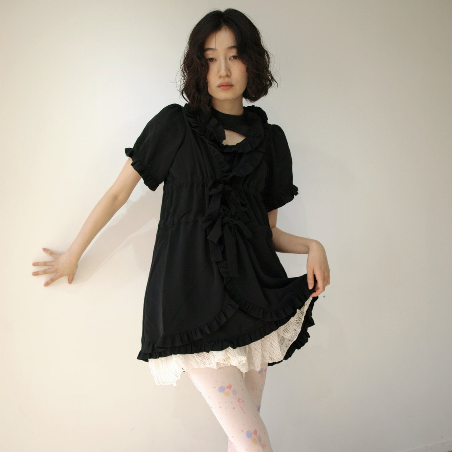Babydoll Dress / Black / ベビードールドレス