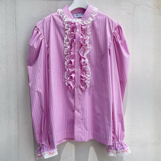 Frill nightshirt / Pink / フリルナイトシャツ