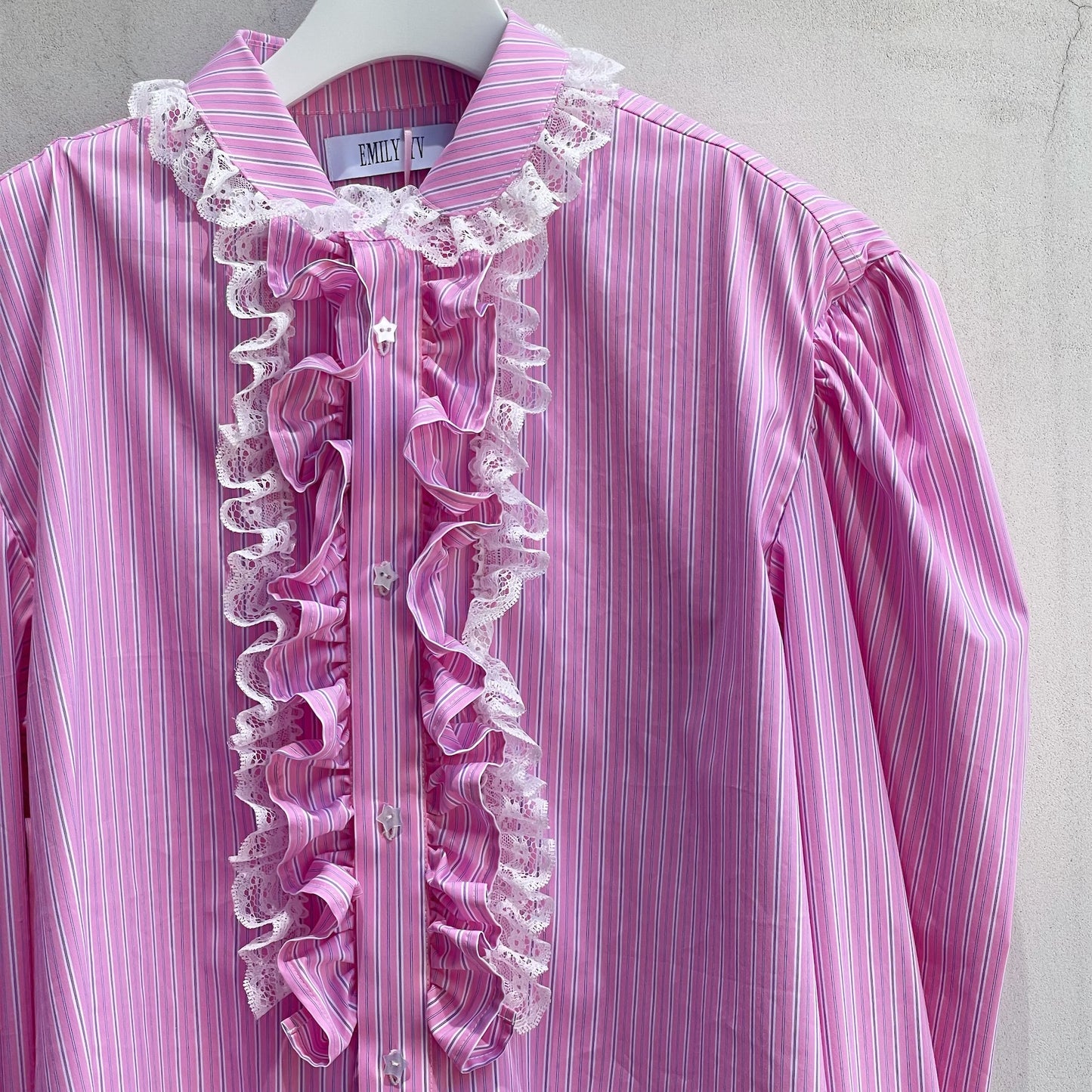 Frill nightshirt / Pink / フリルナイトシャツ
