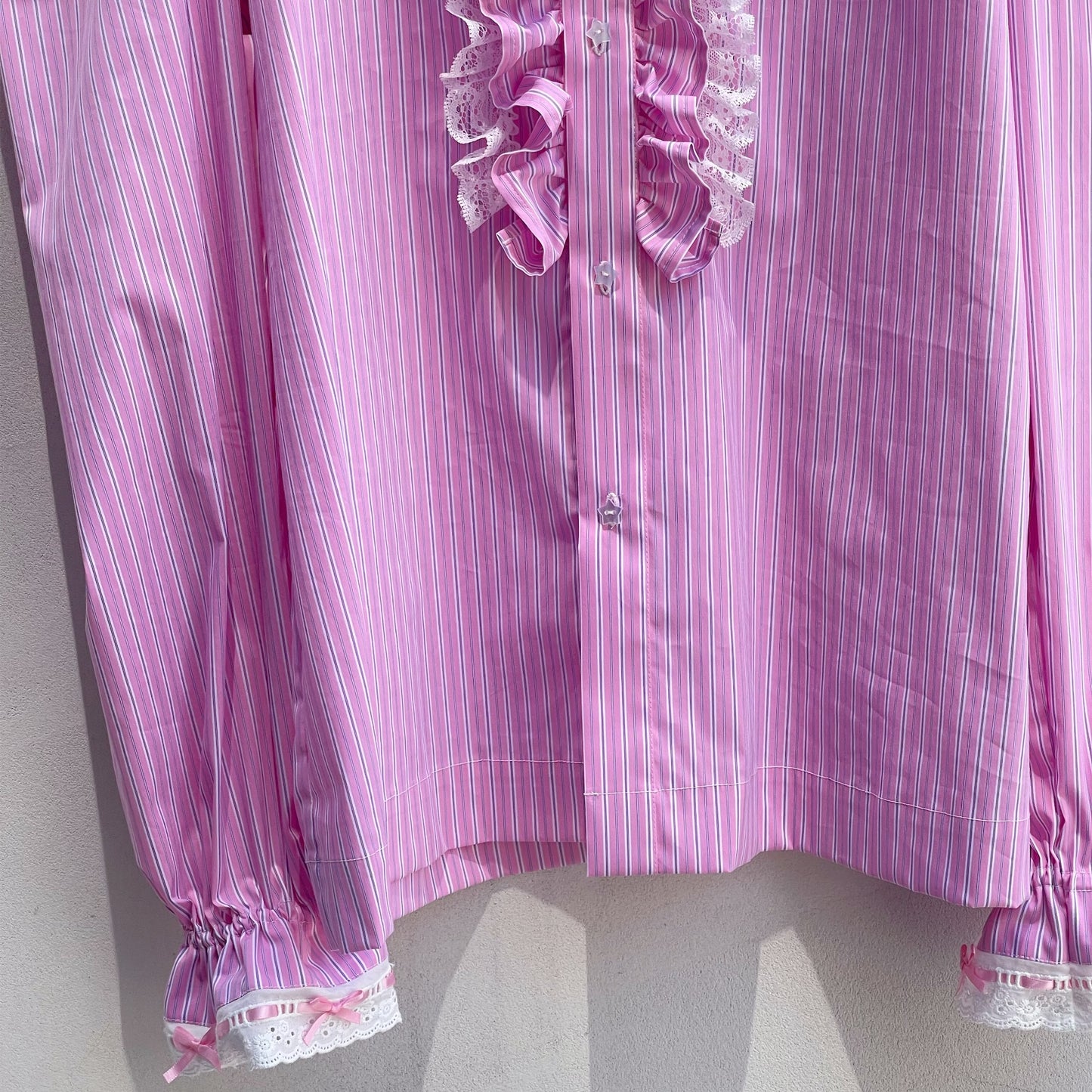 Frill nightshirt / Pink / フリルナイトシャツ