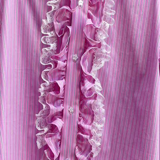 Frill nightshirt / Pink / フリルナイトシャツ
