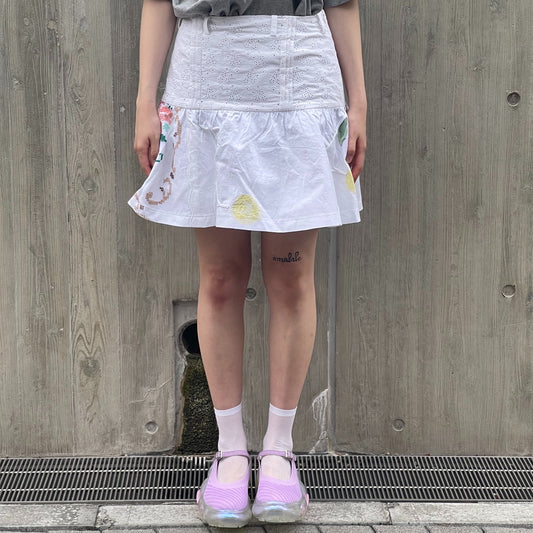 【SHEEP別注】TABLE CLOTH GATHERED SKIRT / テーブルクロスギャザースカート