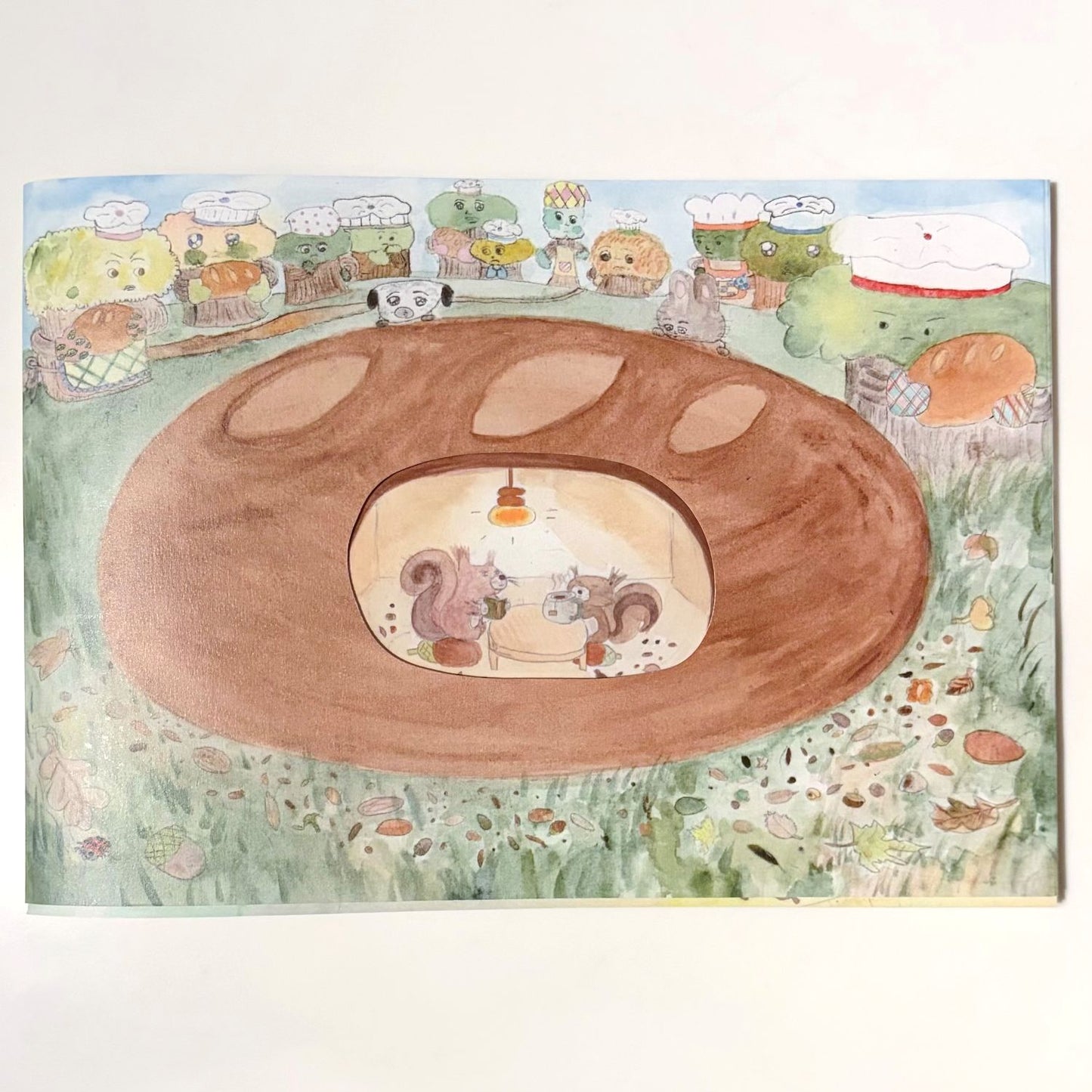 【Joo Young Kim】A Picture Book “I Think There is a Squirrel in the Bread “