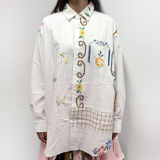 【SHEEP LIMITED】TABLE CLOTH LONG SLEEVE SHIRT / COLOR / テーブルクロスシャツ