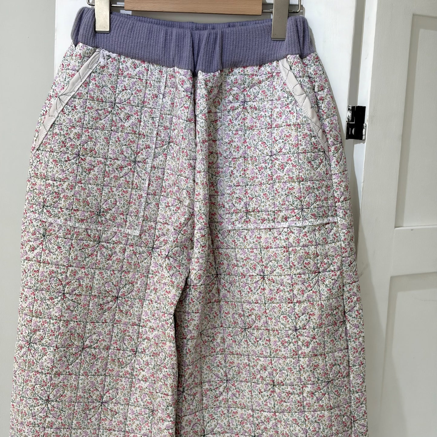 Quilt pants / Flower / キルトパンツ