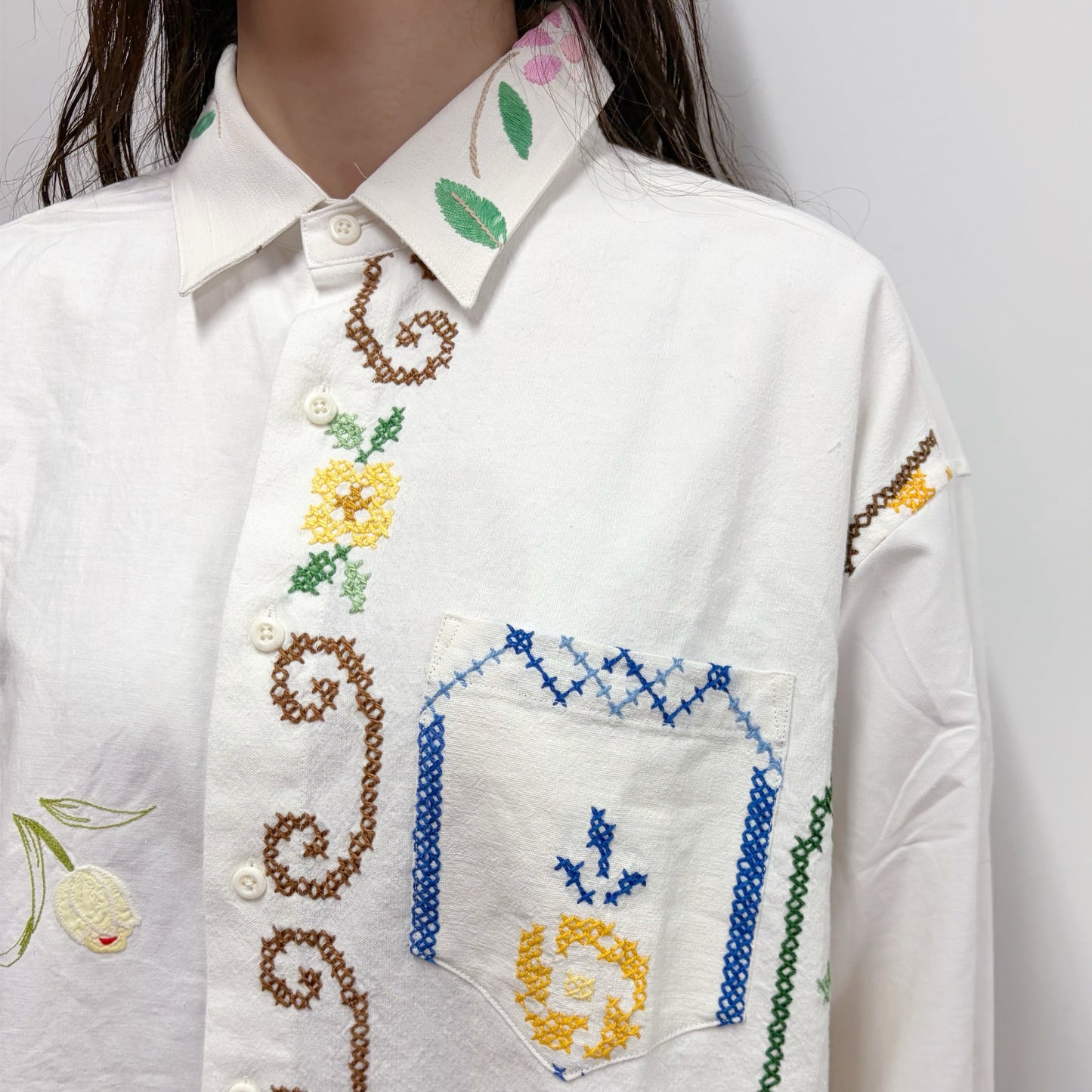 【SHEEP LIMITED】TABLE CLOTH LONG SLEEVE SHIRT / COLOR / テーブルクロスシャツ