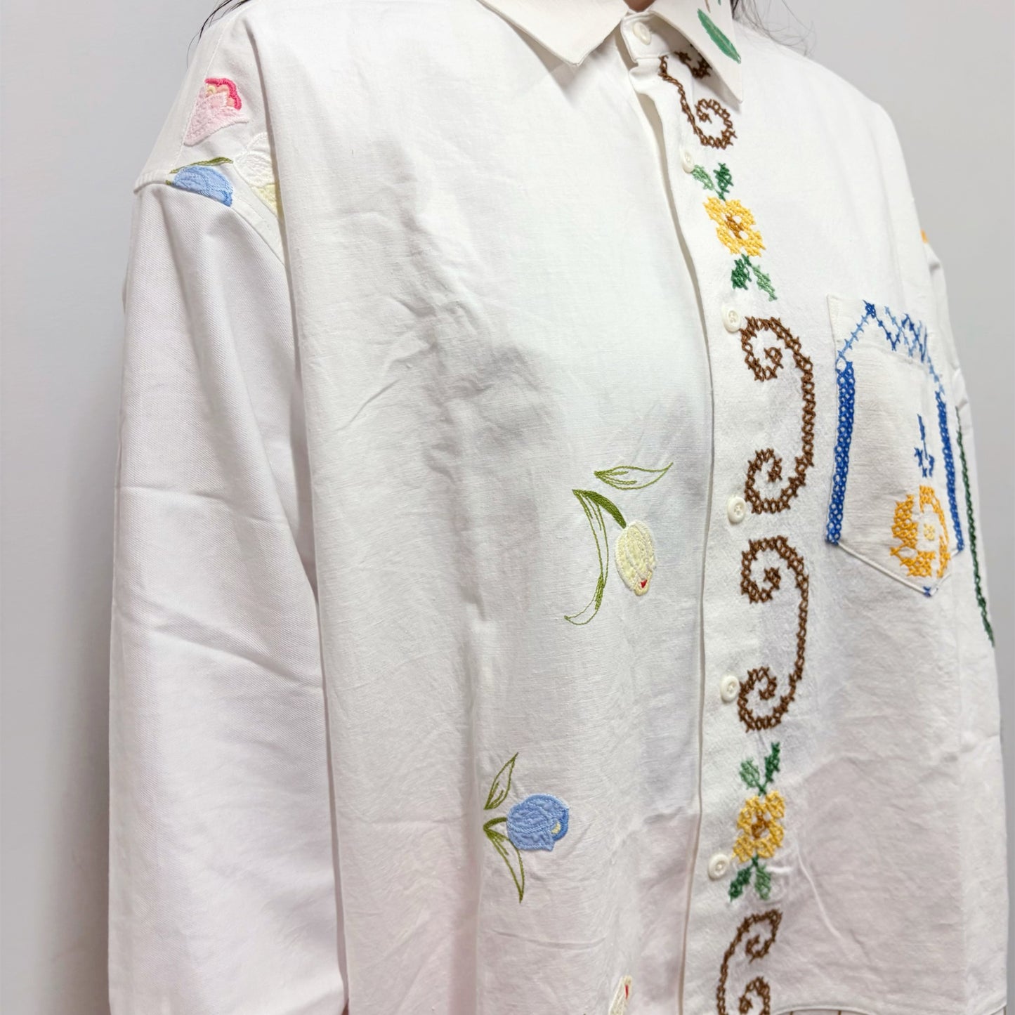 【SHEEP LIMITED】TABLE CLOTH LONG SLEEVE SHIRT / COLOR / テーブルクロスシャツ
