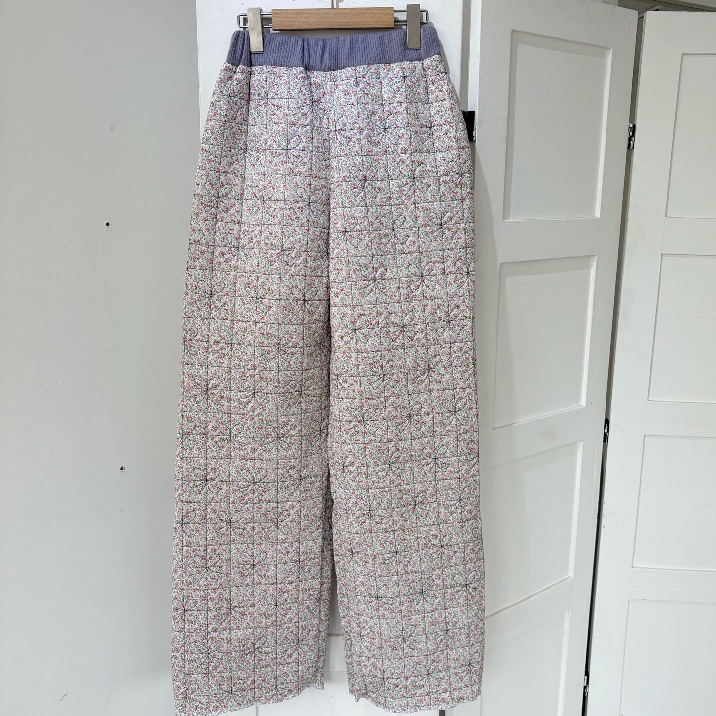 Quilt pants / Flower / キルトパンツ