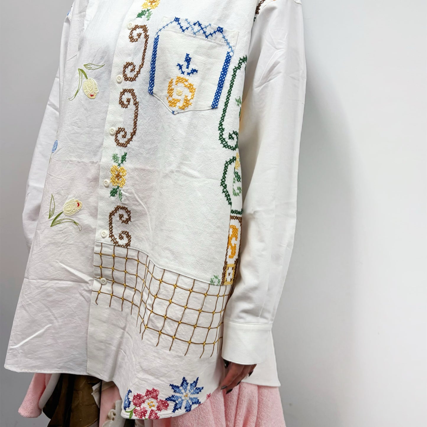 【SHEEP LIMITED】TABLE CLOTH LONG SLEEVE SHIRT / COLOR / テーブルクロスシャツ