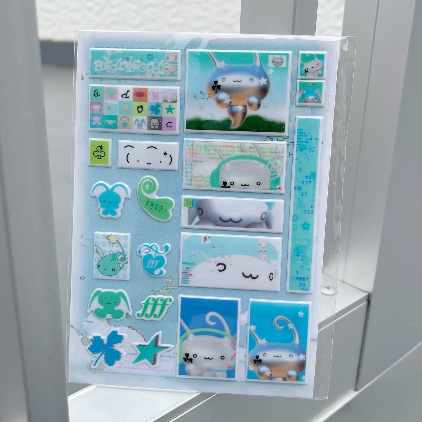 【alldollscode】sticker / ステッカー