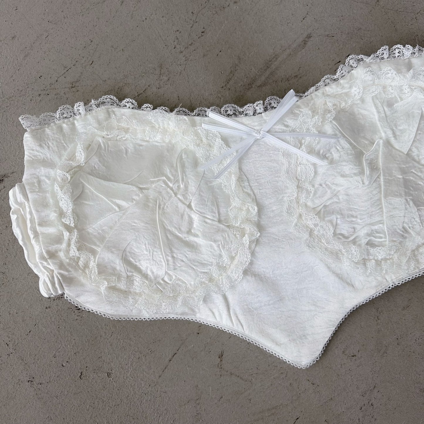 CORSET HEART / WHITE / コルセットトップ