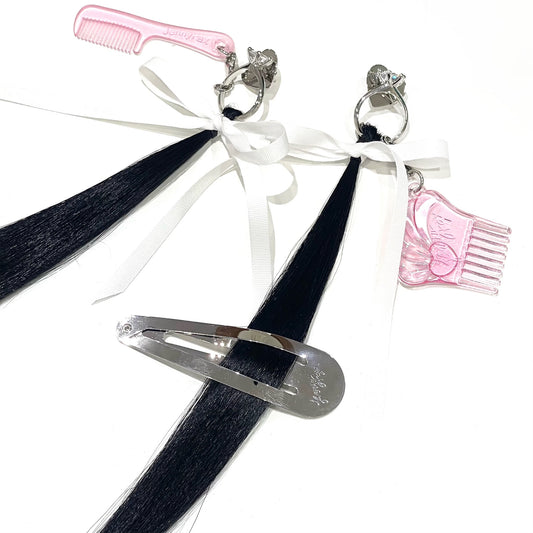 HAIRDO EARRING / PINK / D'heygereコラボレーションピアス