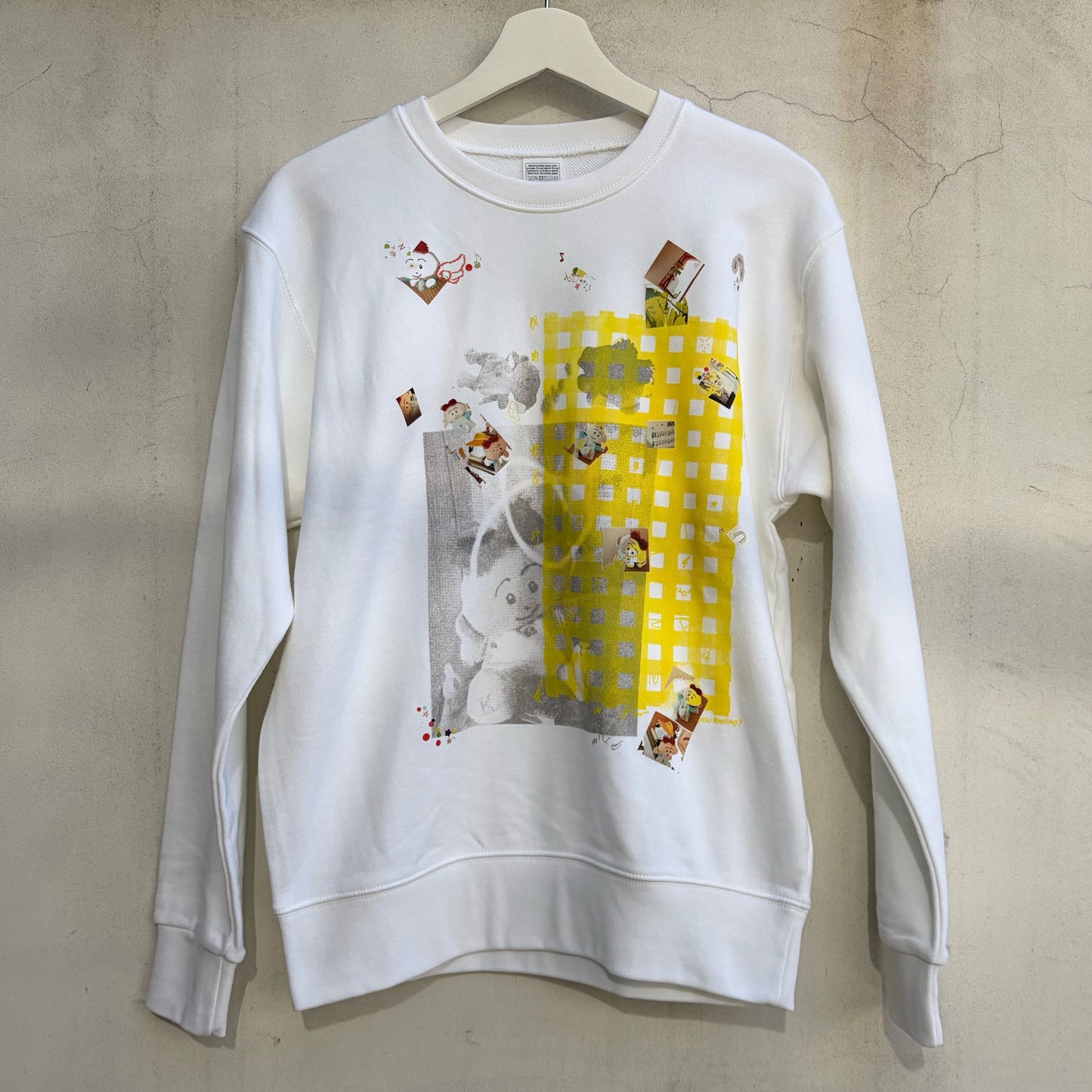 Who? Sweat / White / プリントスウェット | シープ / SHEEP | hisakanao