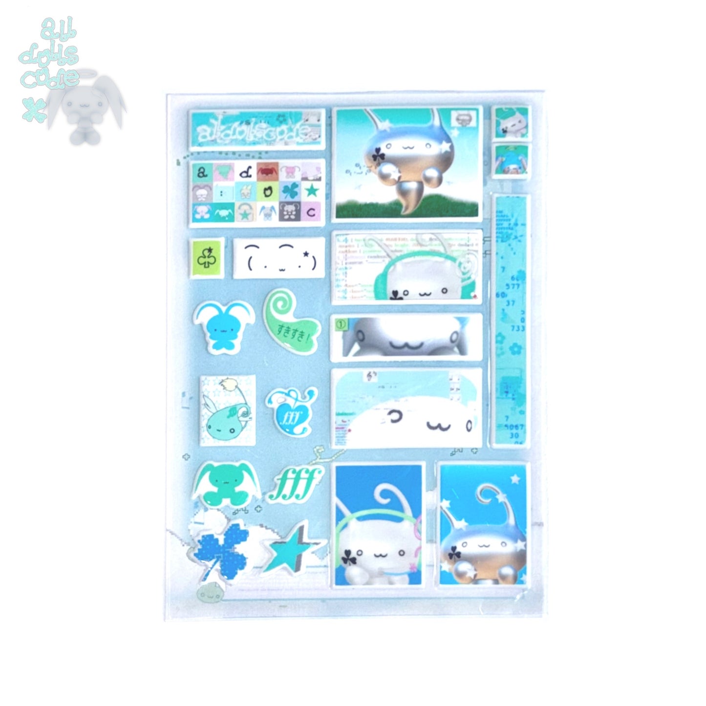 【alldollscode】sticker / ステッカー