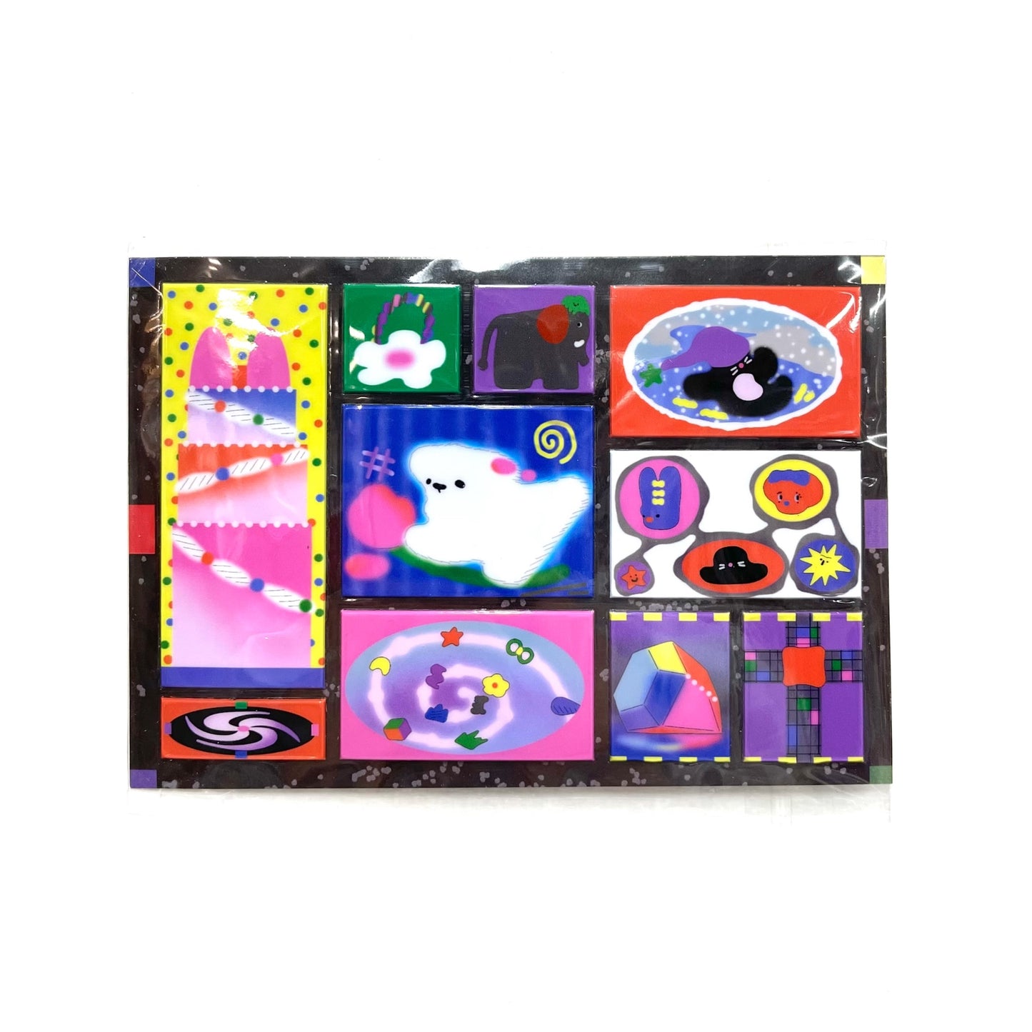 【feihuasanqian】spacedog sticker / ステッカー