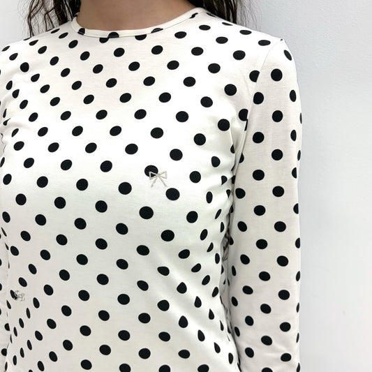 Mimi T-Shirt - Long Sleeve / Dot / ロングスリーブトップ