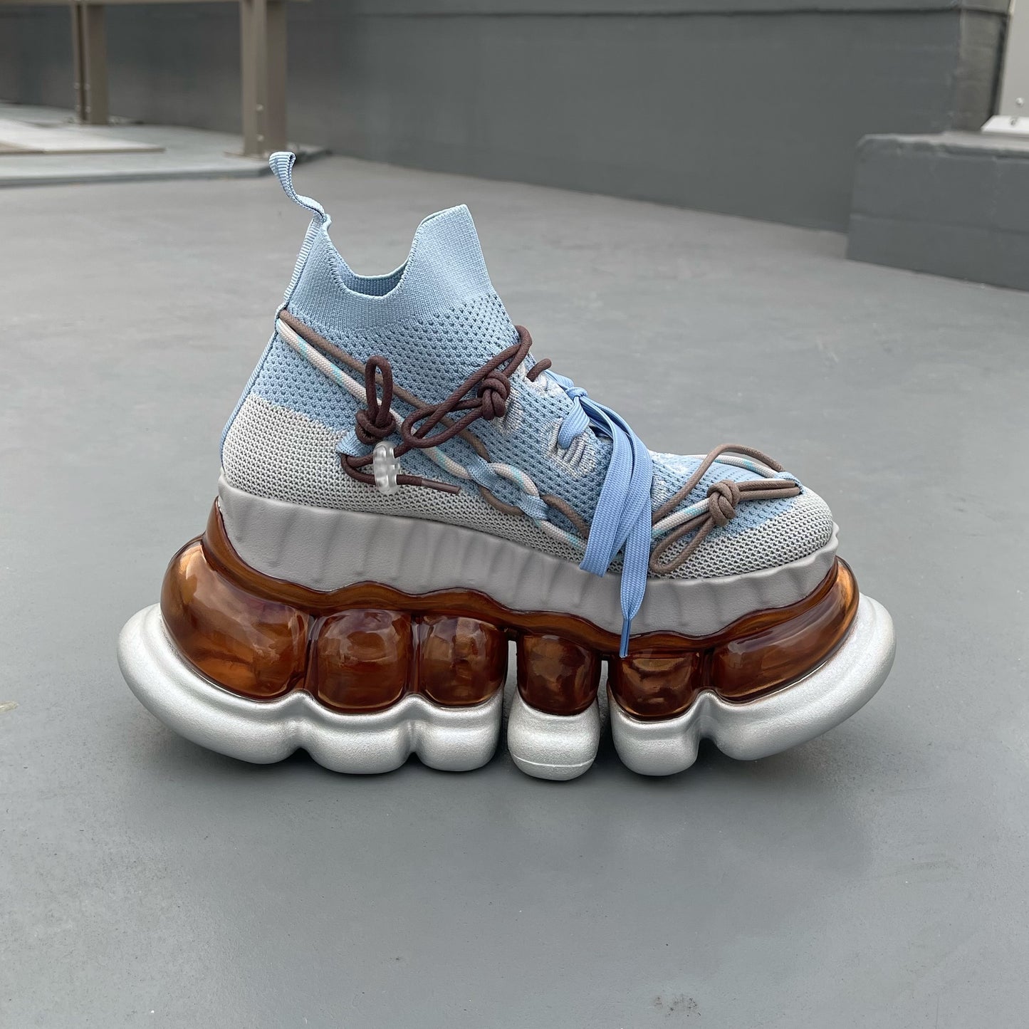 JEWELRY ARK TARTE CONFUSINGⅡ / BLUE BROWN / MIKIOSAKABEスニーカー