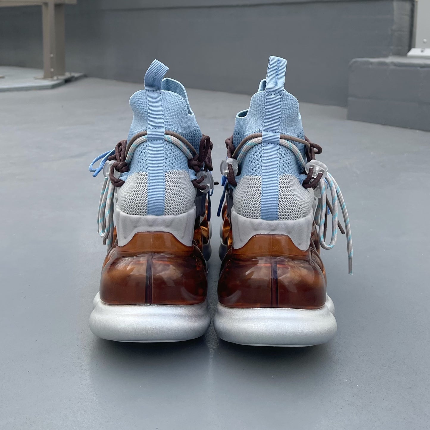 JEWELRY ARK TARTE CONFUSINGⅡ / BLUE BROWN / MIKIOSAKABEスニーカー