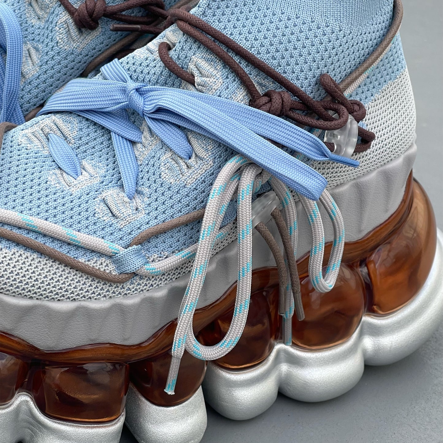 JEWELRY ARK TARTE CONFUSINGⅡ / BLUE BROWN / MIKIOSAKABEスニーカー