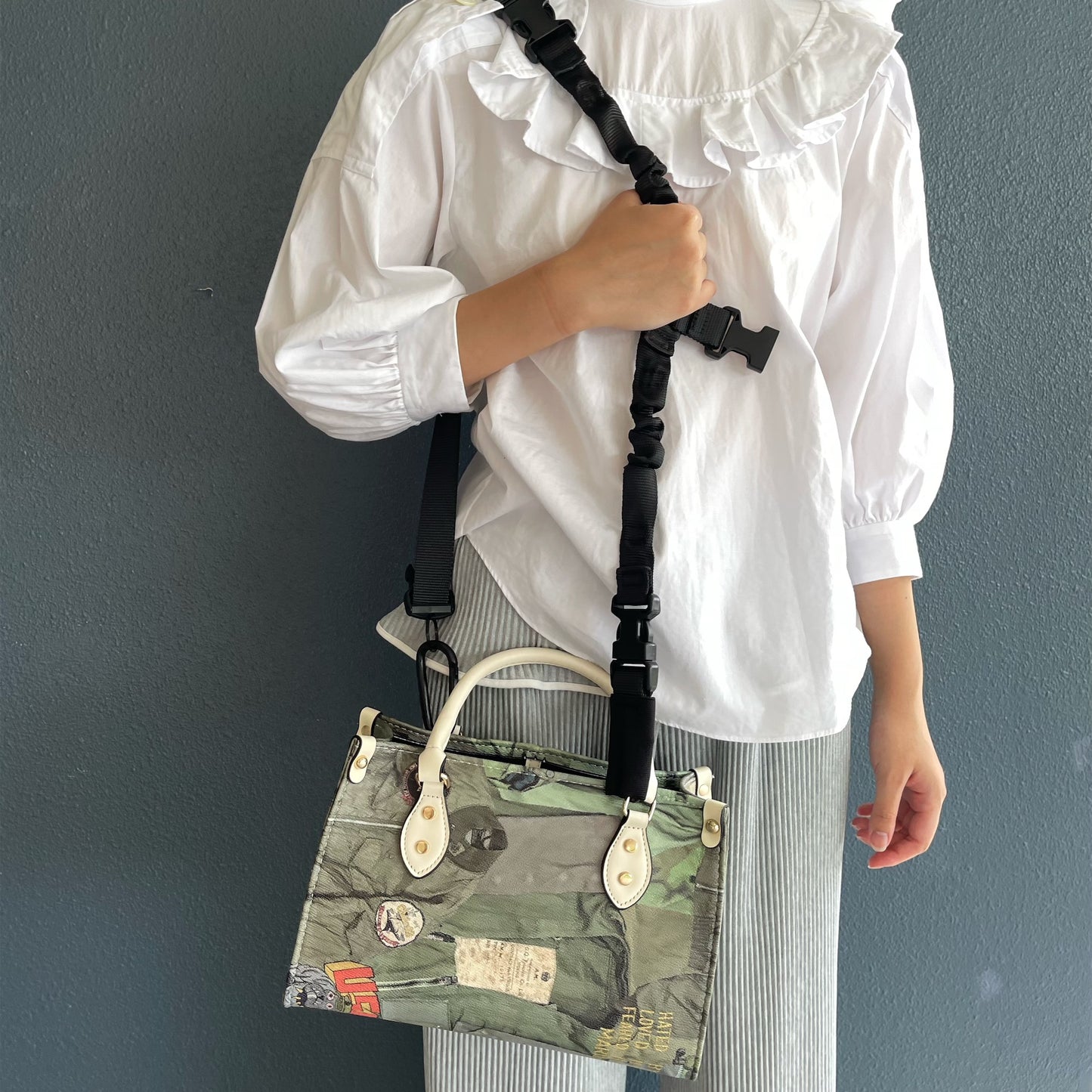 BAG! TROMPE L'OEIL JUV / KHAKI / 3WAYバッグ