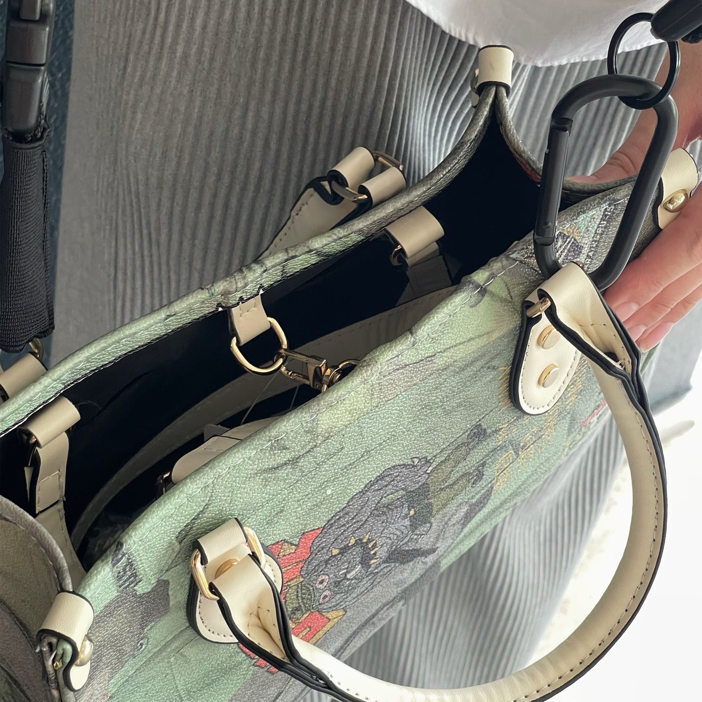 BAG! TROMPE L'OEIL JUV / KHAKI / 3WAYバッグ