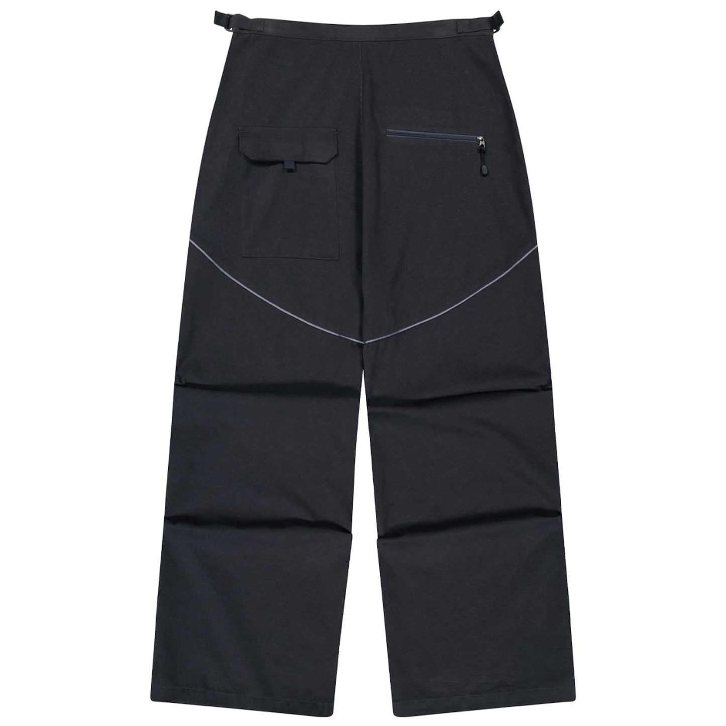 STRAP LINE PANTS / NAVY / ストラップラインパンツ